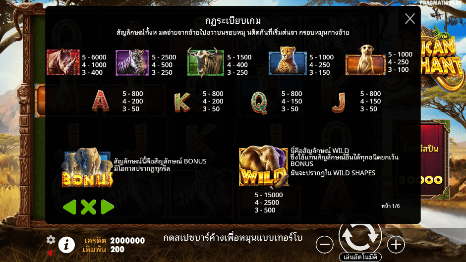 African Elephant Pramatic Play joker123 ฝาก ถอน Joker