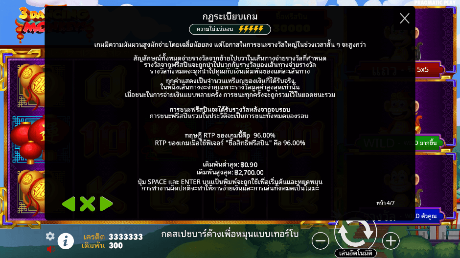 3 Dancing Monkeys Pramatic Play joker123 รีวิว