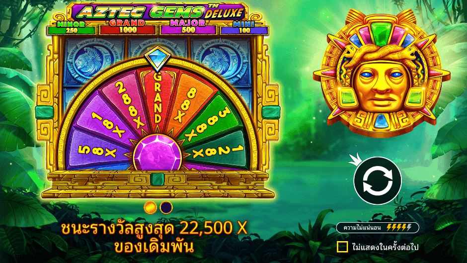 Aztec Gems Deluxe Pramatic Play joker123 สมัคร Joker123