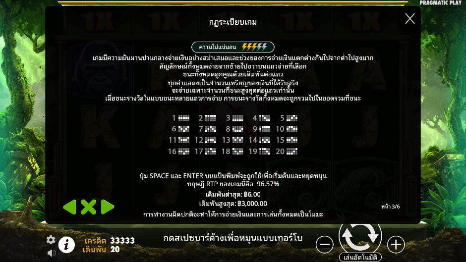 Jungle Gorilla Pramatic Play joker123 รีวิว