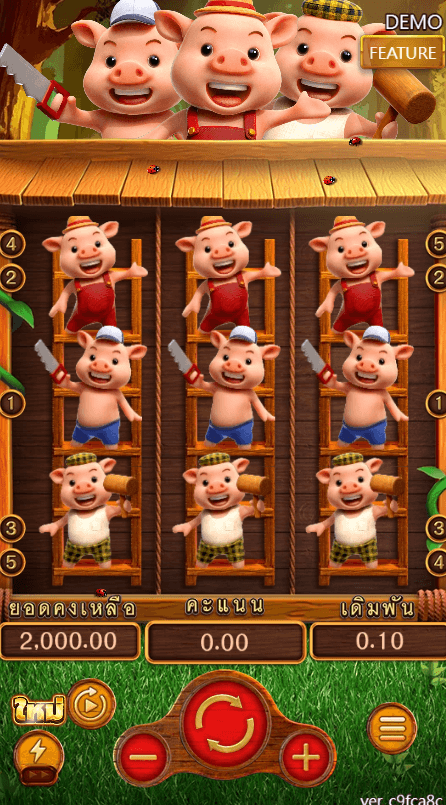 ลูกหมูสามตัว FA CHAI casino www Joker123