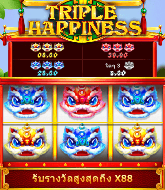 Triple Happiness Fastspin Joker game 123