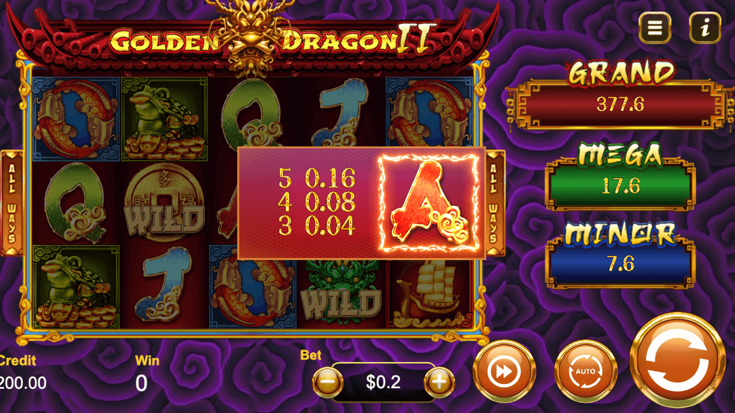 Golden Dragon II Manna Play Joker123 net