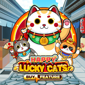 Happy Lucky Cats Microgaming Joker123 เว็บตรง