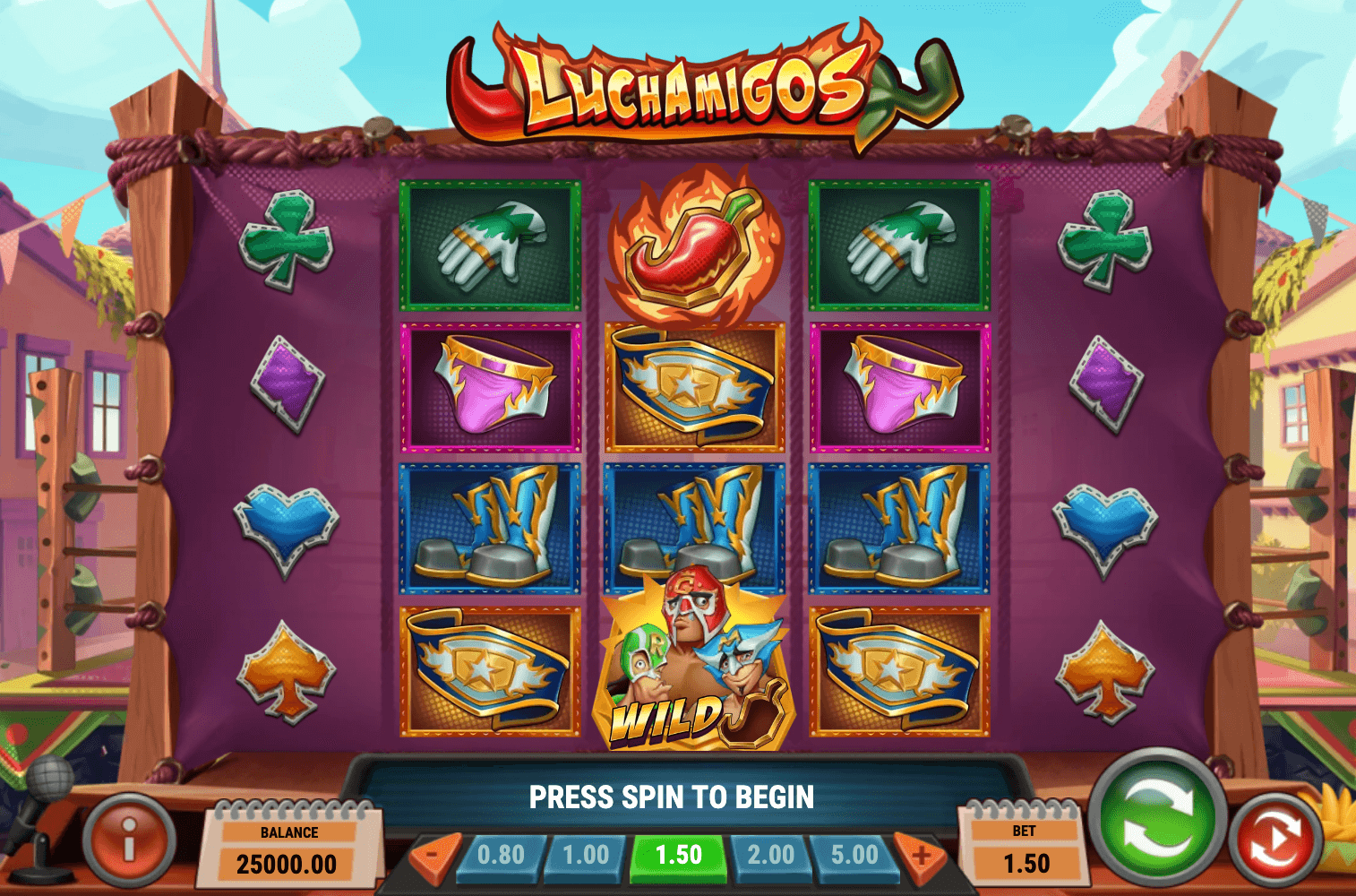 LUCHAMIGOS Play'n Go Joker slot