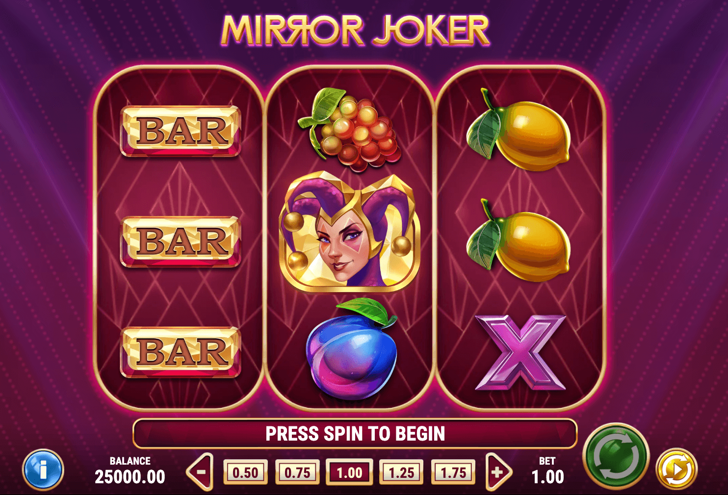 MIRROR JOKER Play'n Go Joker1234