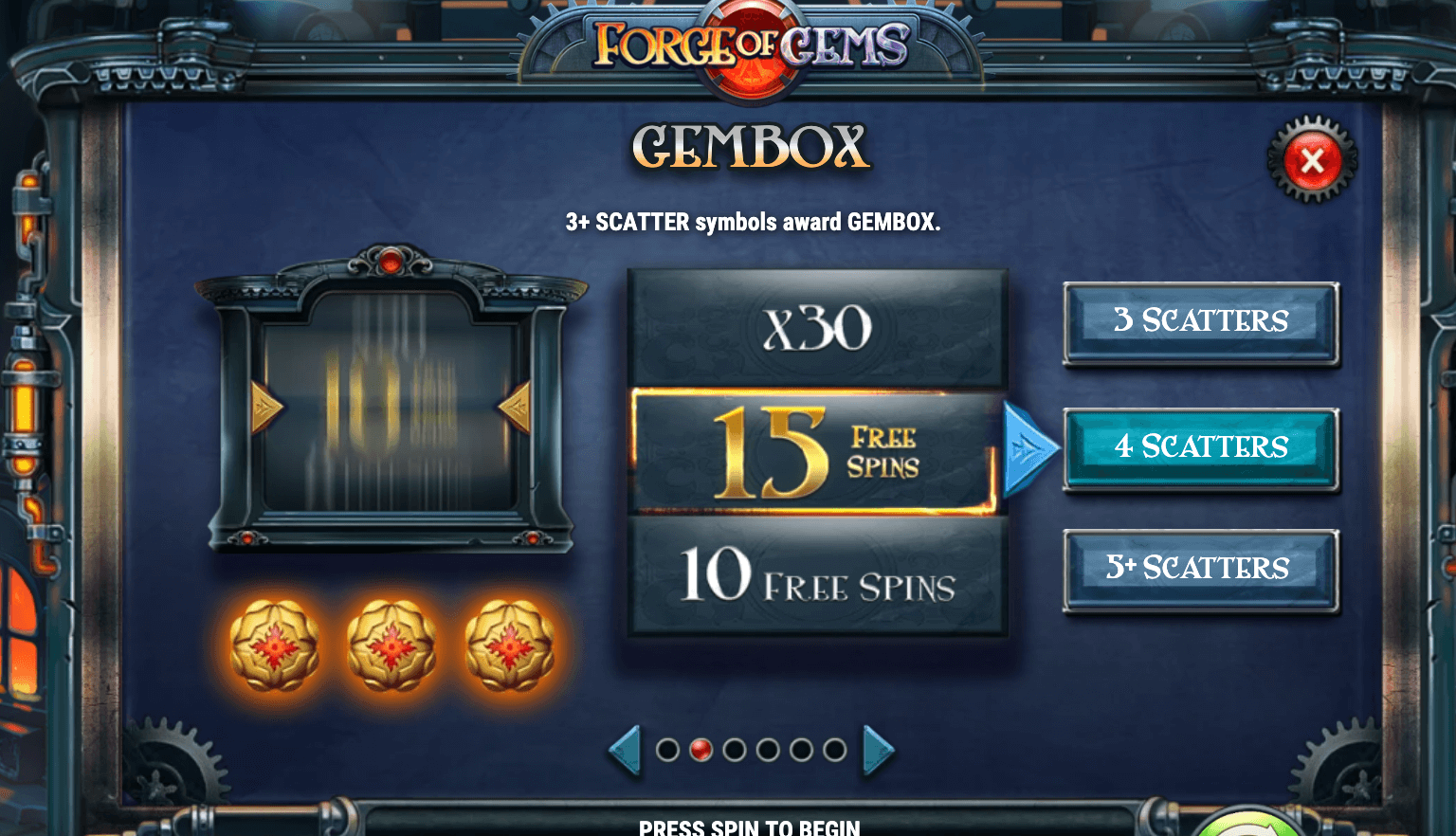 FORGE OF GEMS Play'n Go www Joker123