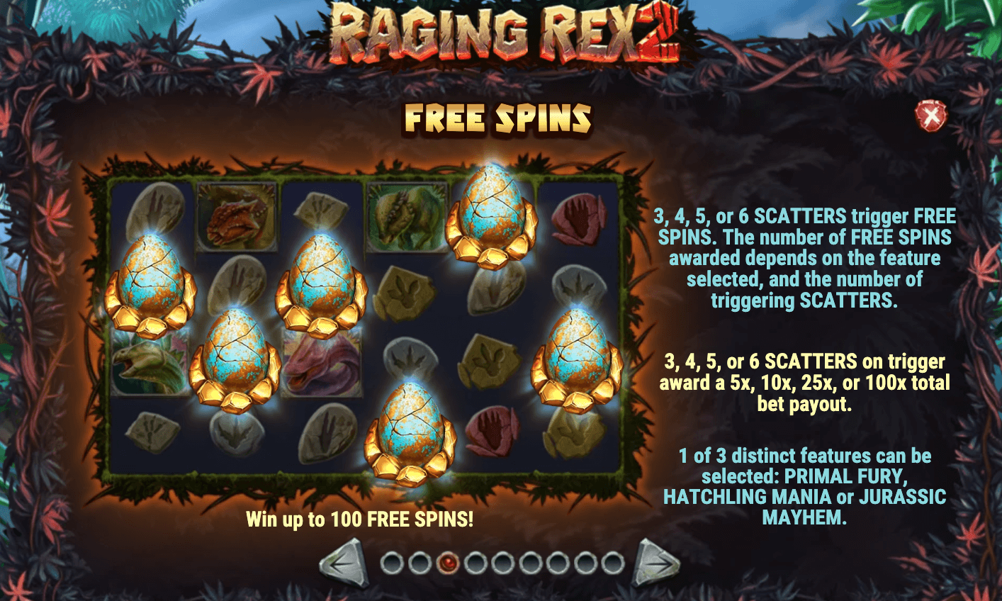 RAGING REX 2 Play'n Go Joker family