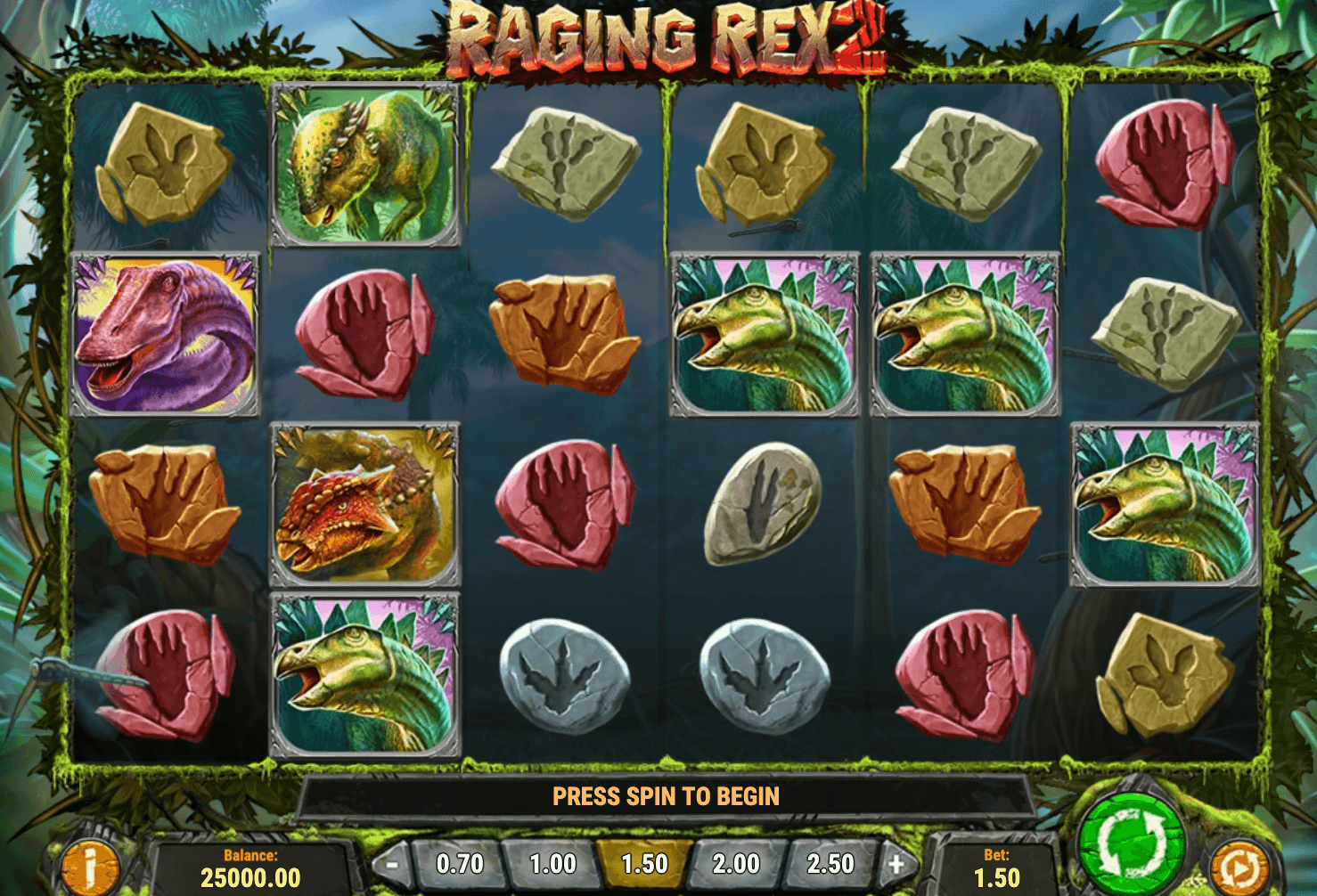 RAGING REX 2 Play'n Go Joker gaming