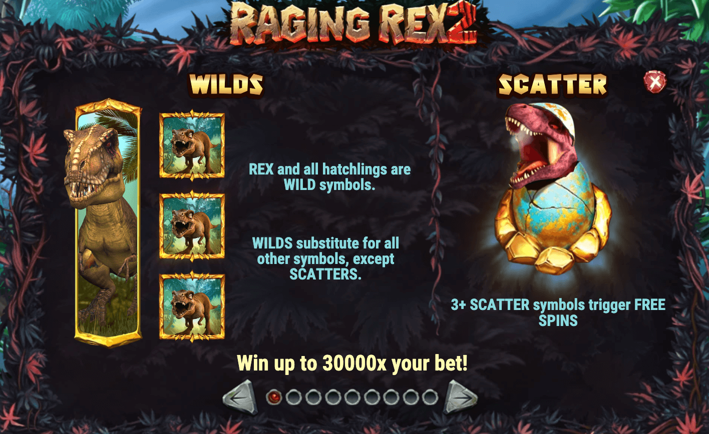 RAGING REX 2 Play'n Go Joker slot
