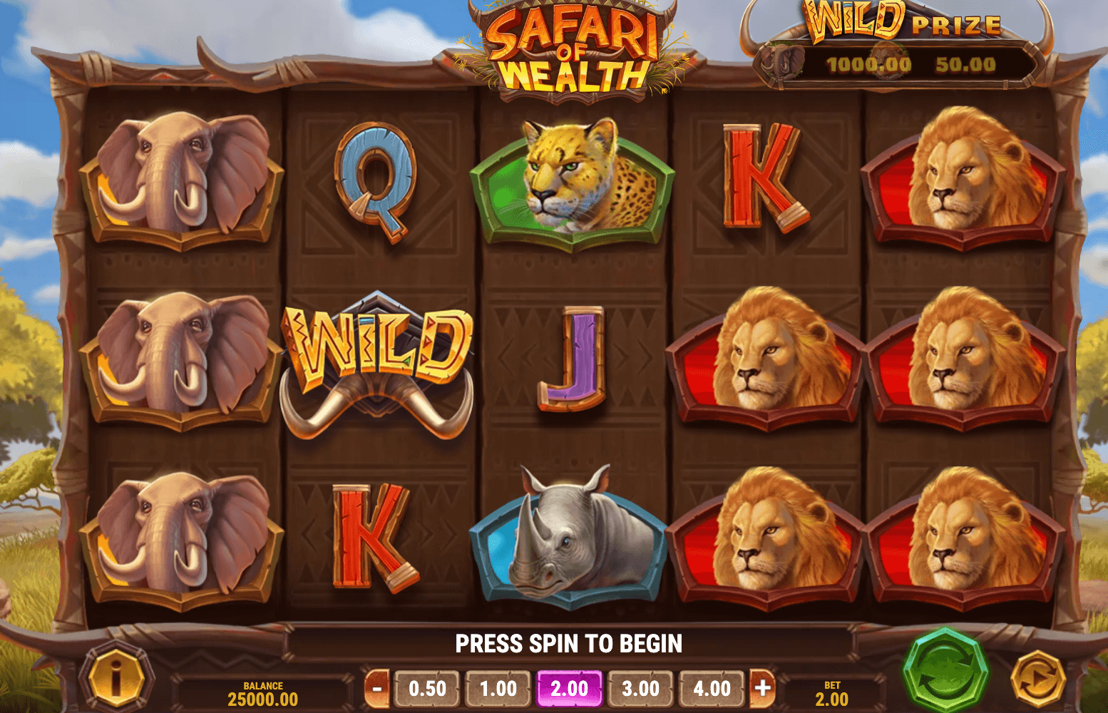 SAFARI OF WEALTH Play'n Go Joker123 slot
