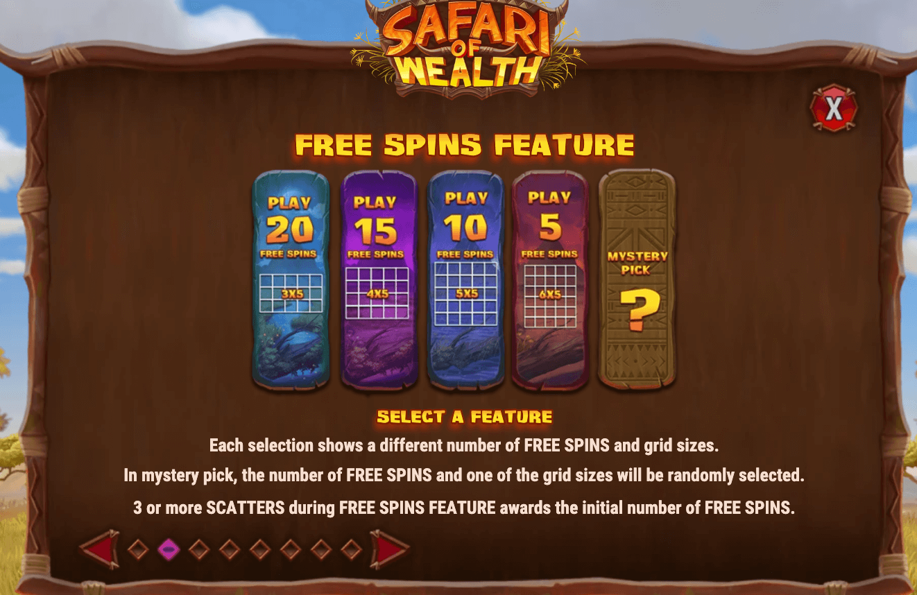 SAFARI OF WEALTH Play'n Go Joker1234