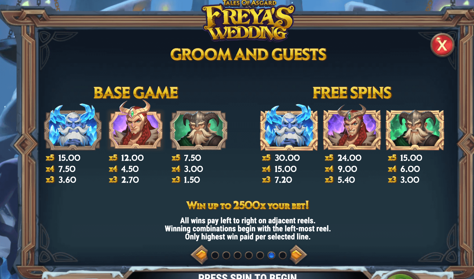 TALES OF ASGARD- FREYA'S WEDDING Play'n Go Joker123th