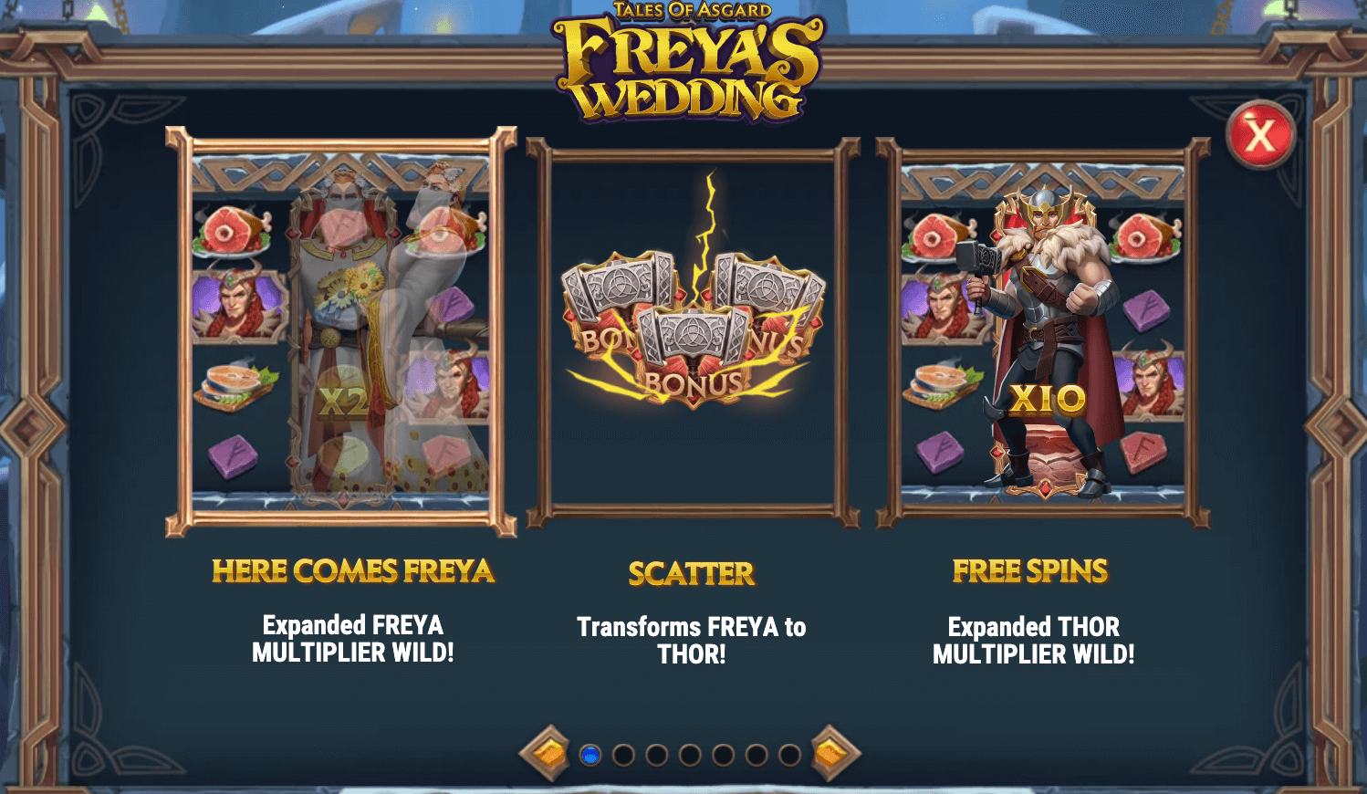 TALES OF ASGARD- FREYA'S WEDDING Play'n Go Jokerapp678 c net